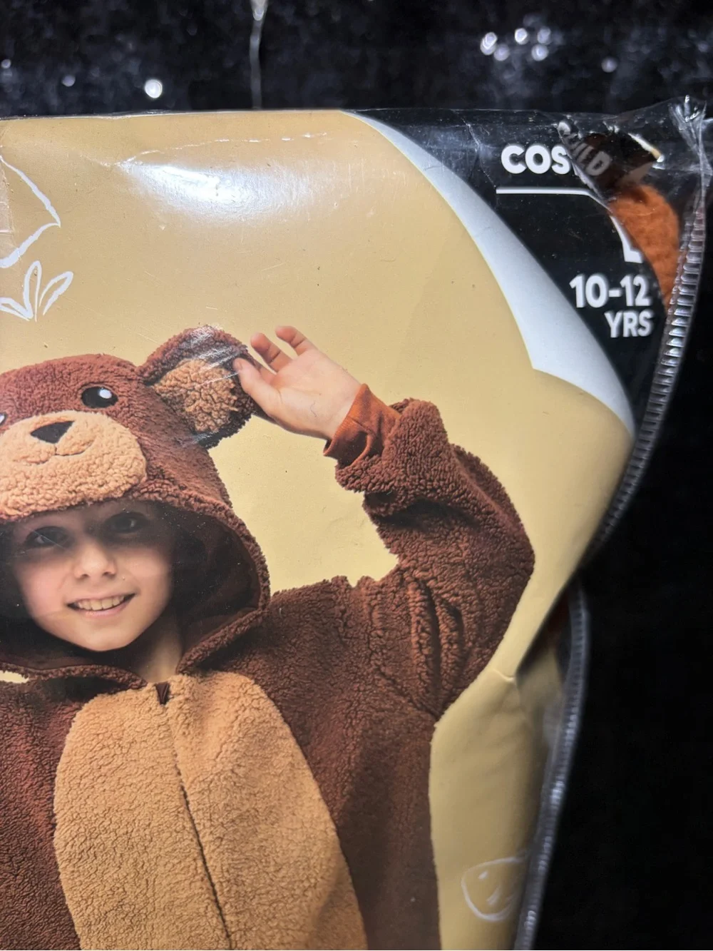Brown Bear Hooded Jumpsuit - Kids Costume